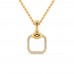 The Vamika Pendant With Chain