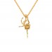 The Star Dancing Girl Pendant With Chain