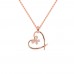 The Gregory Natural Heart Pendant With Chain