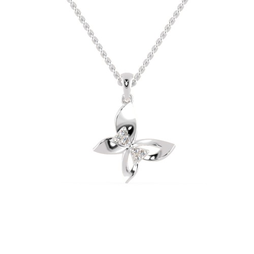 The Ryker Elegant Butterfly Pendant With Chain