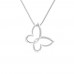 The Hamon Natural Butterfly Pendant With Chain