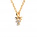 The Bernice Natural Pendant With Chain
