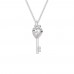 The Key Heart Pendant With Chain