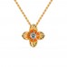 The Ivan Flower Pendant With Chain