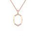 The Calandra Natural Pendant With Chain