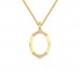 The Calandra Natural Pendant With Chain