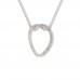 The Classic Circle Design Pendant With Chain