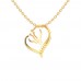 The Feel Of Heart Diamond Necklace