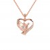 The Catherine Natural Heart Pendant With Chain