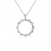 The Round Simple Pendant With Chain