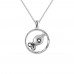 The Circle Style Fish Pendant With Chain