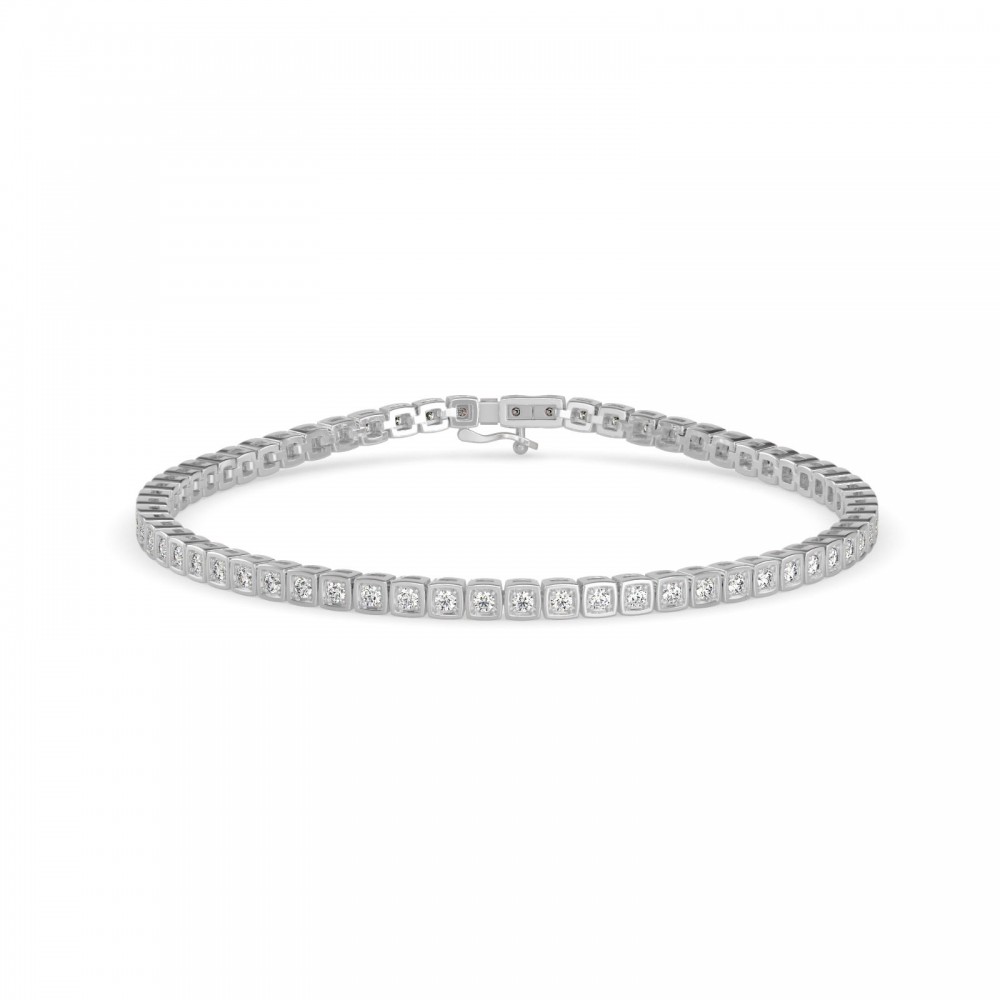 The Sapphira Diamond Tennis Bracelet