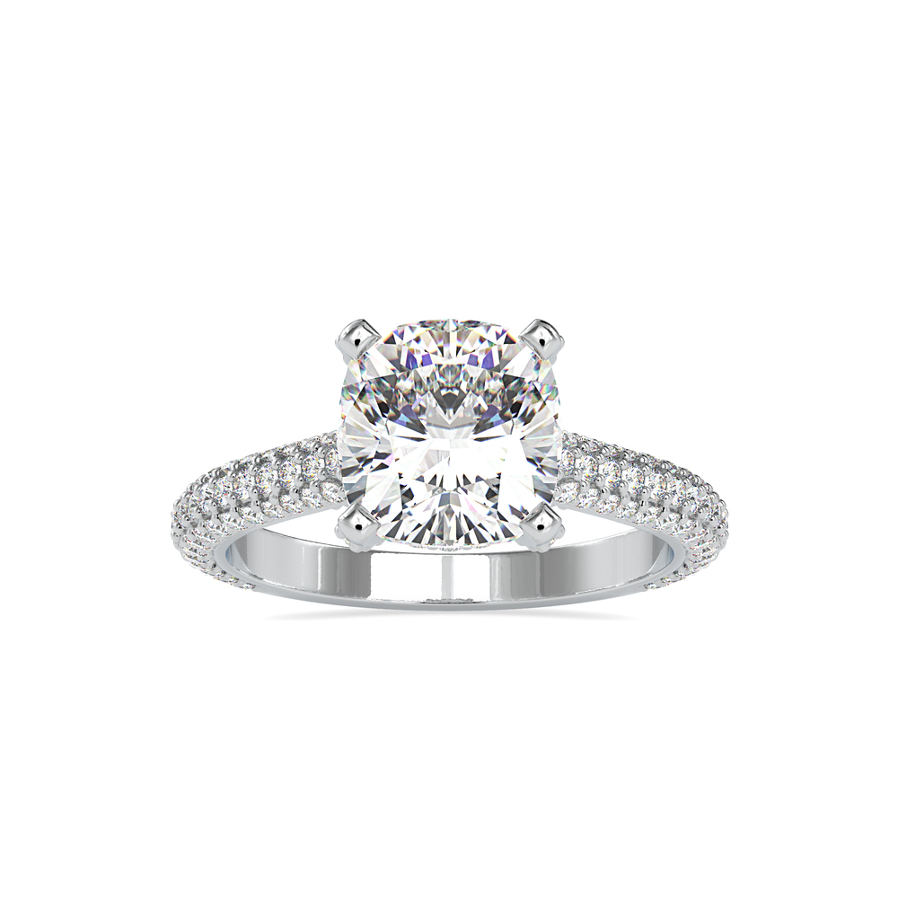 Prisha Cushion Diamond Ring