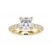 Classic Sloitaire Engagement Ring in 18K Gold