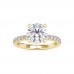 Waverly Prong Set Diamond Solitaire Ring (Without Center Stone)