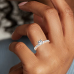 Sahaj Princess Cut Diamond Wedding Anniversery Ring