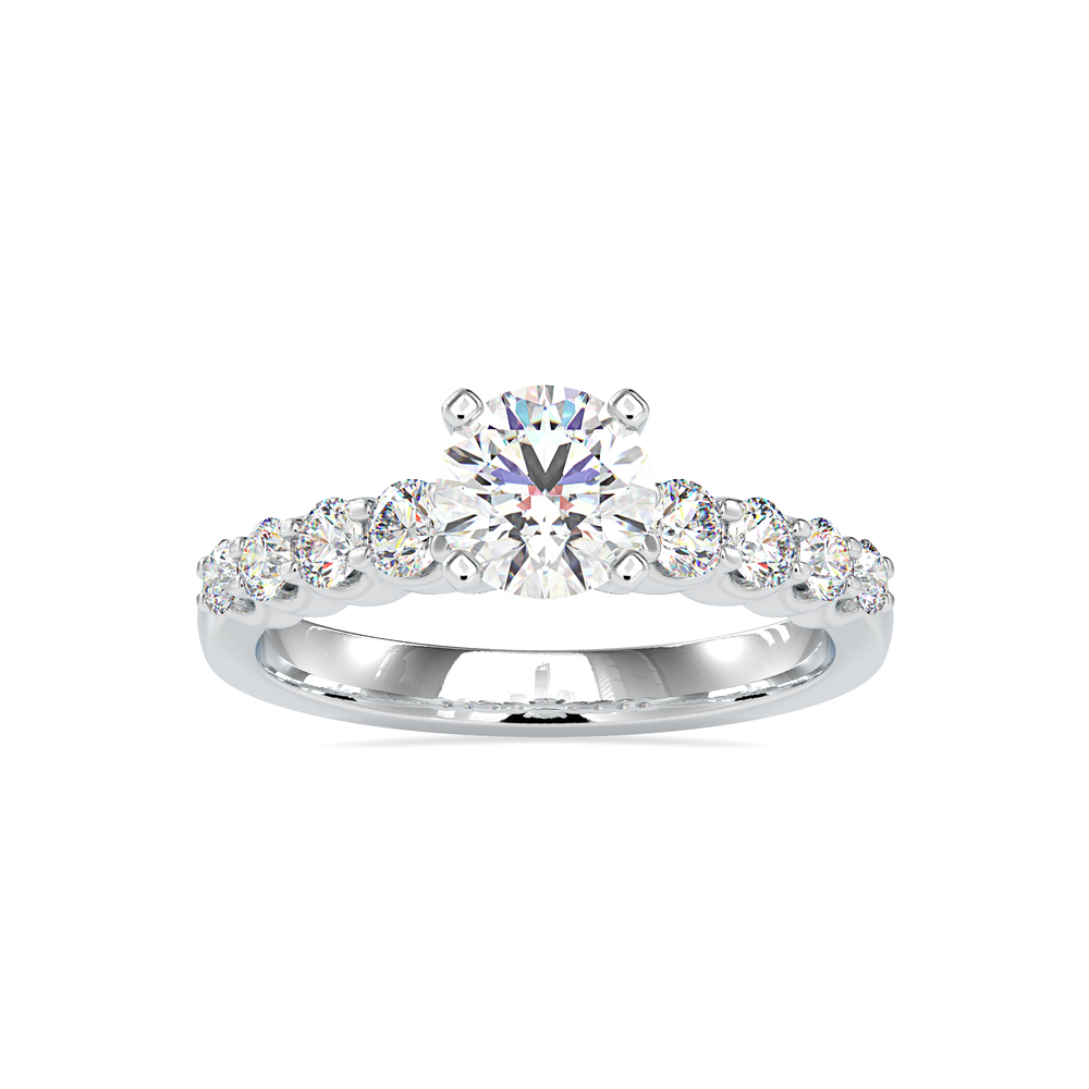 Antarang 0.90 Ct IGI Certified Solitaire Diamond Ring