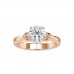 Suyog Round Cut Diamond Engagement Ring