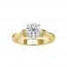 Suyog Round Cut Diamond Engagement Ring (Without Center Stone)