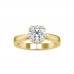 Gyan Certified Diamond Cluster Engagement Ring