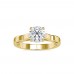 Granthi 1.19 Ct Round Diamond Prong Set Engagement Ring
