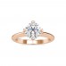 Brushpati Single Diamond Wedding ring