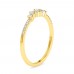 Princess Diana Round Diamond Ring with 18K Gold