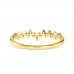 Beautifully Designed 18K gold Ring With Round Diamond