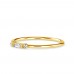 Popular Diamond Ring With Baguette Diamond and 18k Gold