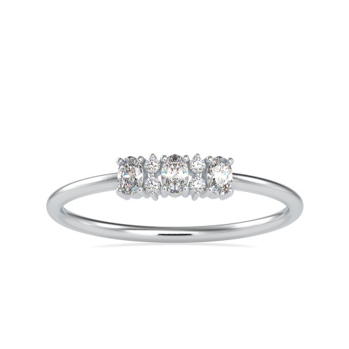 Mahi Oval Diamond Ring