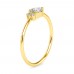 Diamond Ring with 18k Gold