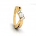 The Tribhuvan Solitaire Ring 
