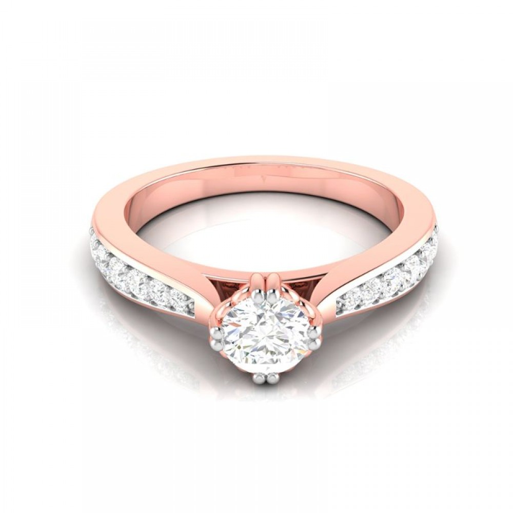Julia Lustre Solitaire Diamond Ring