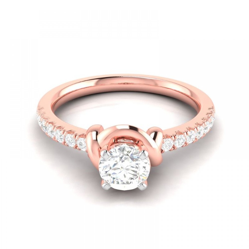 Hera caro Solitaire Diamond Ring