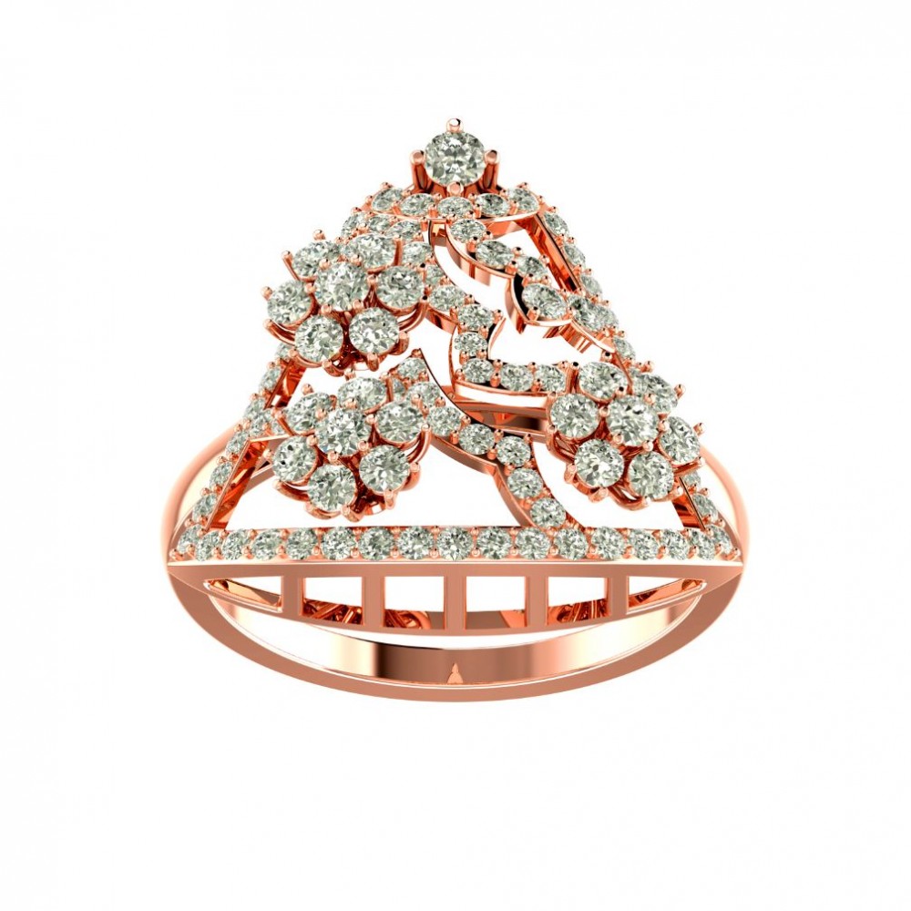 Cerelia Natural Diamond Cocktail Ring